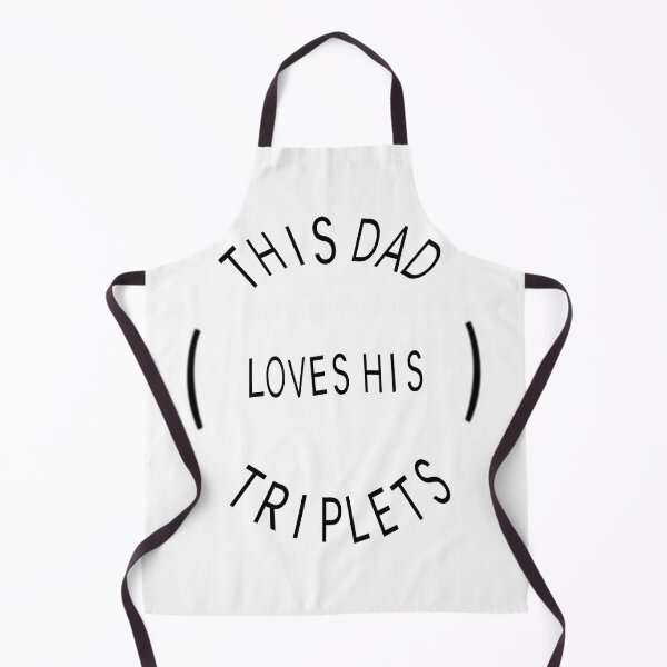 Item preview, This Dad Loves His Triplets designed and sold by Magicalpallette.