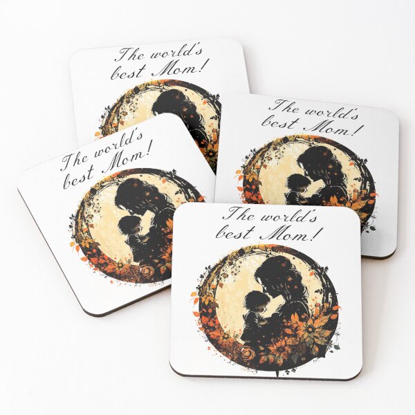 Item preview, The world's best mom - Gift design for Mothers Day #7 designed and sold by MindAsylum.