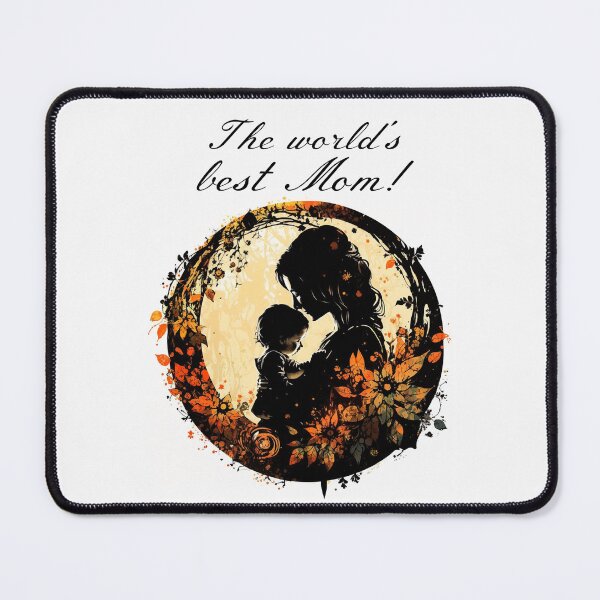 Item preview, The world's best mom - Gift design for Mothers Day #7 designed and sold by MindAsylum.