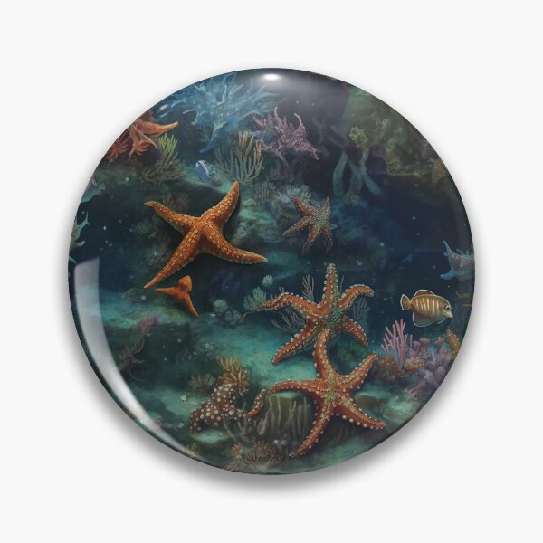 Item preview, Fantastic Starfish of the Sea tile 2 designed and sold by Richard-Y.
