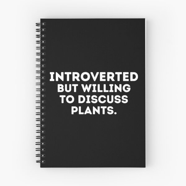 Item preview, Introverted But Willing To Discuss Plants designed and sold by Shop801.