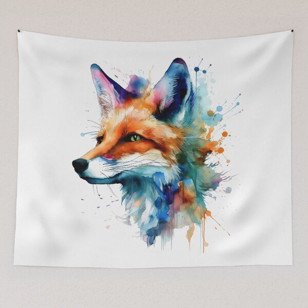 Item preview, Fox Art | Fox Lover | Colorful Fox designed and sold by henrique37.
