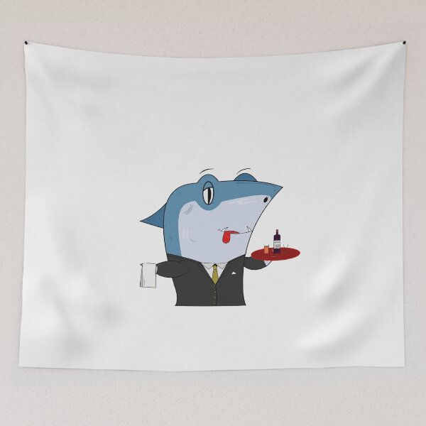 Item preview, Mr Sharky, waiter designed and sold by MrSharkyShop.