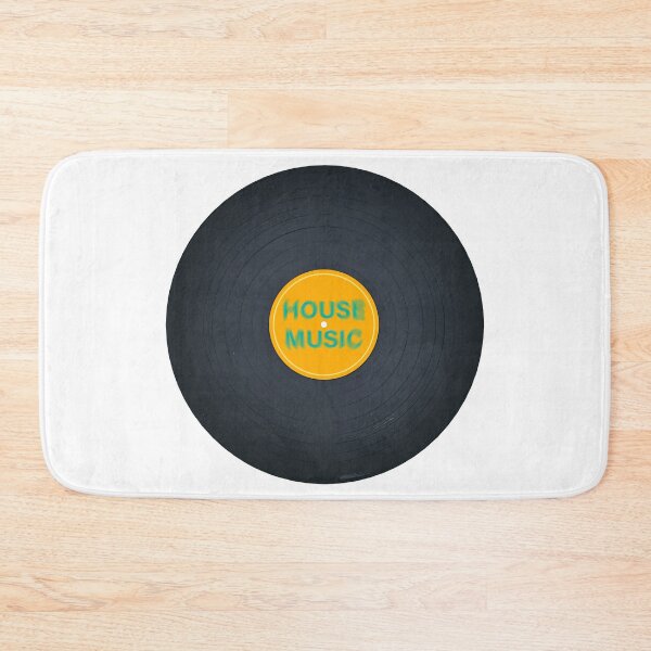 Item preview, House Music vinyl record - yellow and green version designed and sold by PeterADesign.