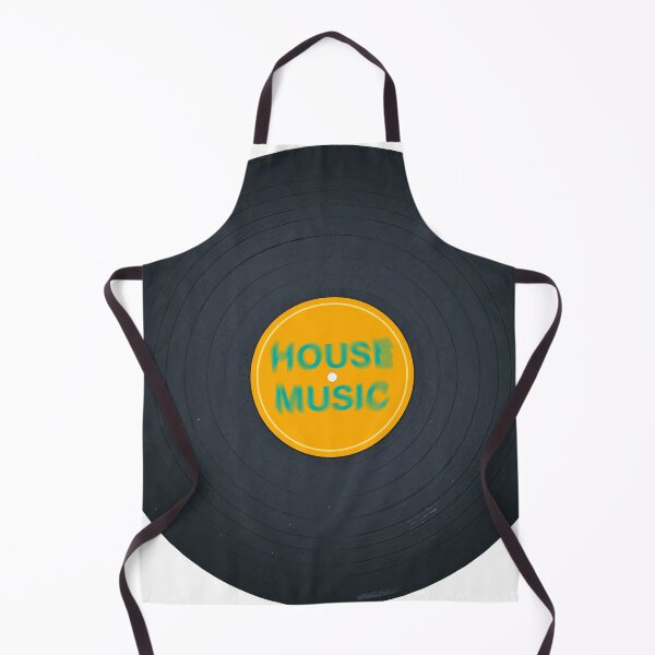 Item preview, House Music vinyl record - yellow and green version designed and sold by PeterADesign.