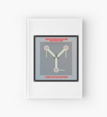 flux capacitor Hardcover Journal