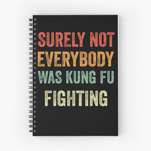 Item preview, Surely Not Everybody Was Kung Fu  Fighting  designed and sold by Magicalpallette.