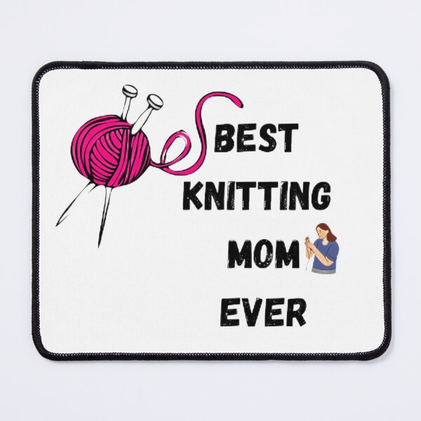 Item preview, Best Knitting Love Mom Ever designed and sold by DouchraaNow.