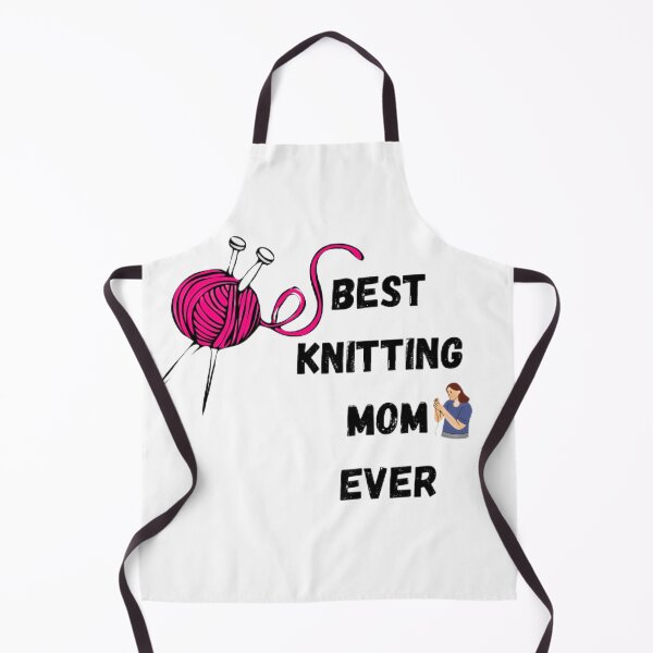 Aperçu de l'œuvre Best Knitting Love Mom Ever créée et vendue par DouchraaNow.