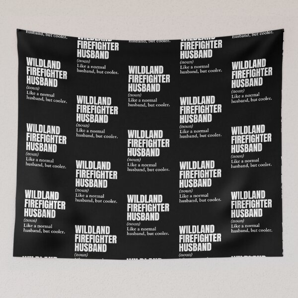 Item preview, Funny Wildland Firefighter Husband Definition designed and sold by EndlessFreedom.
