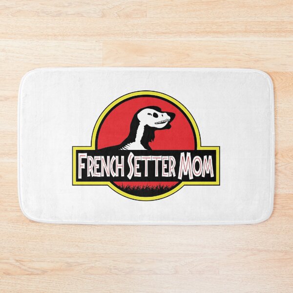 Item preview, (For Bright Background) Jurassic French Setter Mom designed and sold by More Cute Dogs.