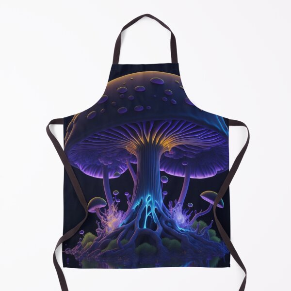 Artikelvorschau, Leuchtender Pilz Nr. 72 Teil der Kollektion „Leuchtender Pilz“ entworfen und verkauft von Psychedelic Psychos.