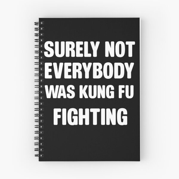 Item preview, Surely Not Everybody Was Kung Fu  Fighting  designed and sold by Magicalpallette.