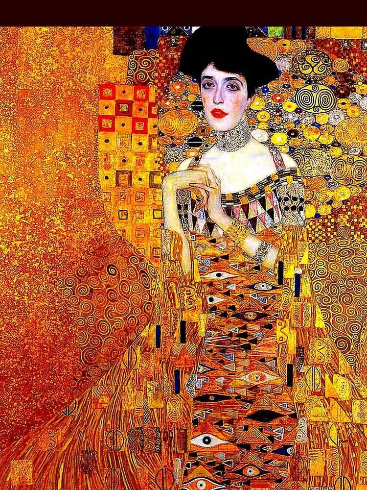 LADY IN GOLD : Gustav Klimt 1912 High Definition Painting Print" A-Line  Dress for Sale by posterbobs | Redbubble