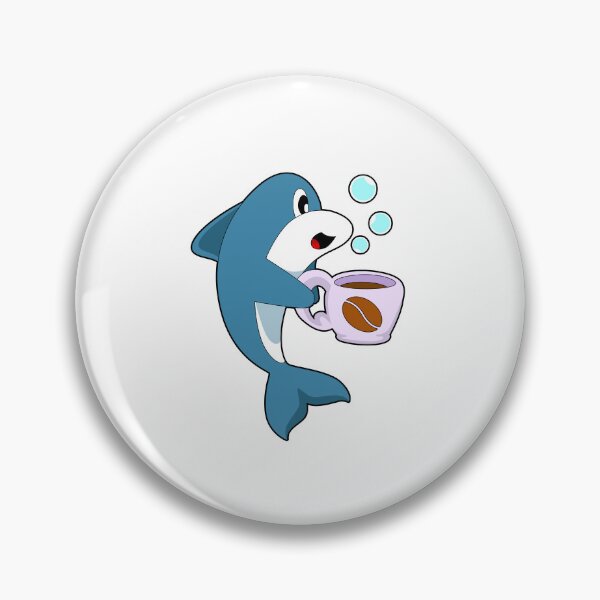 Artikelvorschau, Delfin Kaffee Tasse entworfen und verkauft von Snabdesign84.
