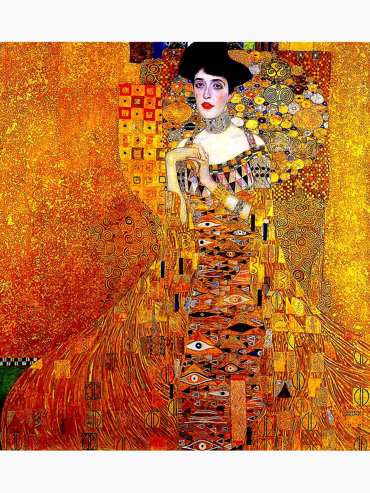 LADY IN GOLD Gustav Klimt 1912 High Definition Painting Print