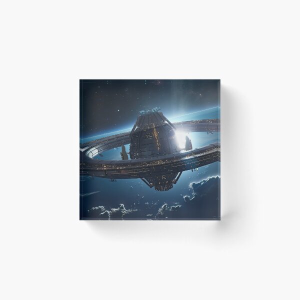 Item preview, Group of scientists discovered a space station designed and sold by PrintCove.