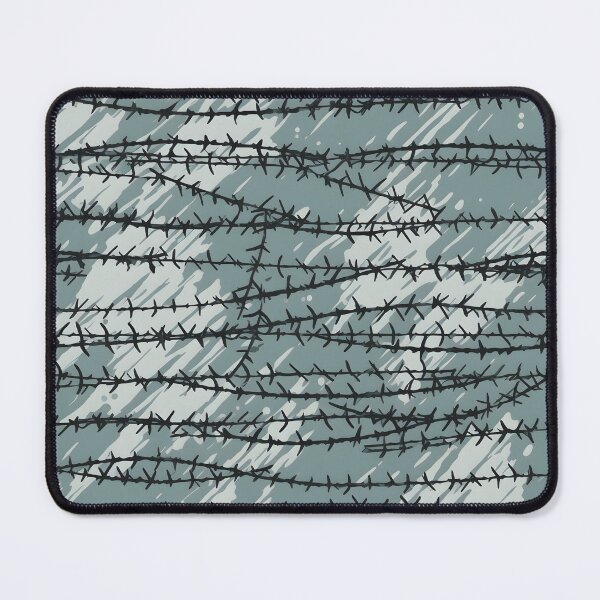 Item preview, Barbed wire pattern tile designed and sold by Kenneth Heiss.