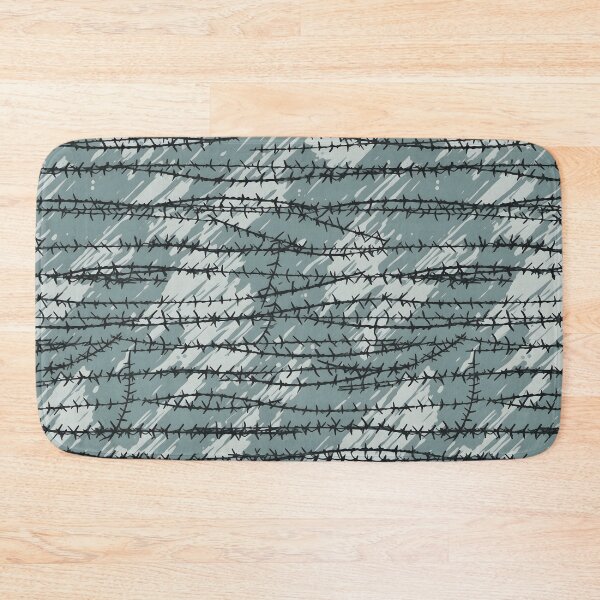 Item preview, Barbed wire pattern tile designed and sold by Kenneth Heiss.