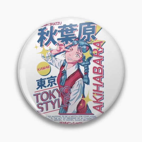 Artikelvorschau, AKIHABARA-MÄDCHEN-KAWAII-HALTUNG entworfen und verkauft von DezainShatsu.