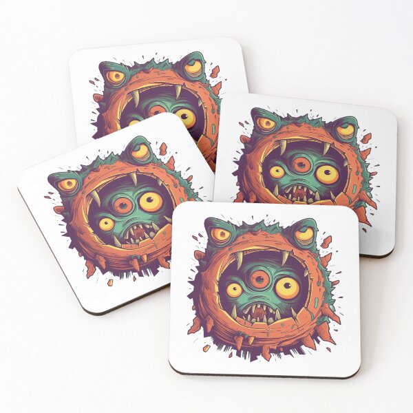 Item preview, Funny Atychiphobia Frightened Cat in Fauvism Style designed and sold by DaringPrintsCo.