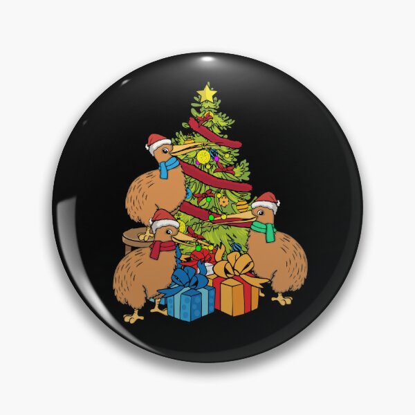 Item preview, Kiwi Bird Lover Kids Christmas Tree Gift New Zealand Kiwi designed and sold by DSWShirts.