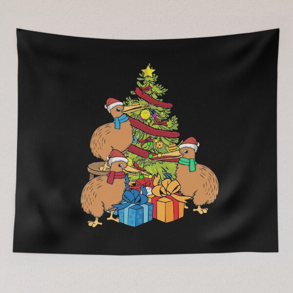 Item preview, Kiwi Bird Lover Kids Christmas Tree Gift New Zealand Kiwi designed and sold by DSWShirts.