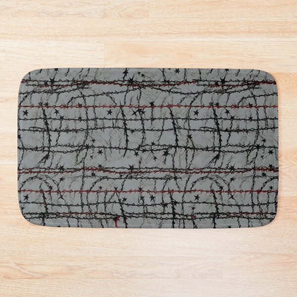Item preview, Barbed wire pattern tile designed and sold by Kenneth Heiss.