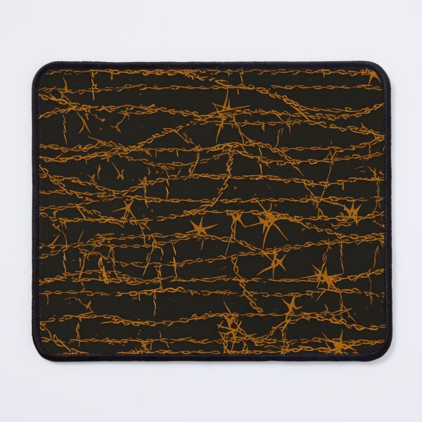 Item preview, Barbed wire pattern tile designed and sold by Kenneth Heiss.