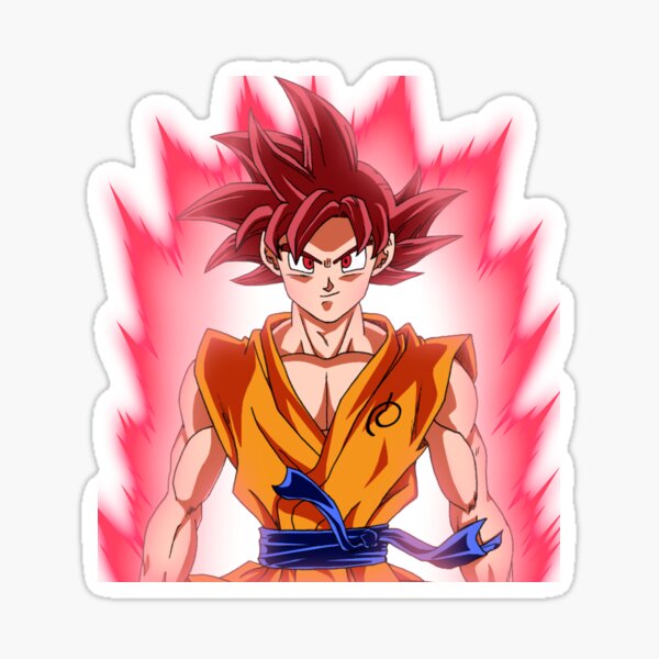 Train Insaiyan Super Saiyan 2 Goku DB/DBZ/DBGT/DBS  Sticker for