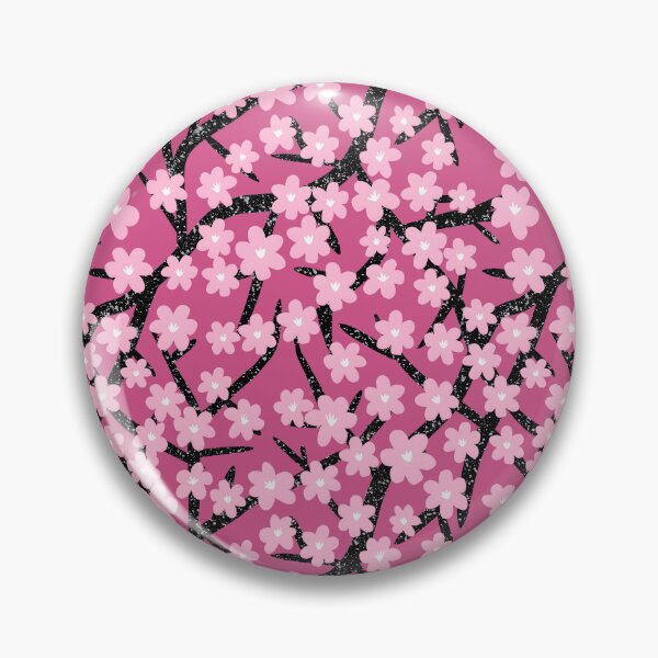 Item preview, Cherry Blossom Sakura Pattern Magenta designed and sold by Julie Erin Designs.