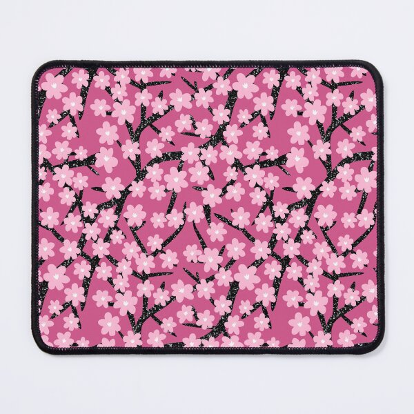 Item preview, Cherry Blossom Sakura Pattern Magenta designed and sold by Julie Erin Designs.