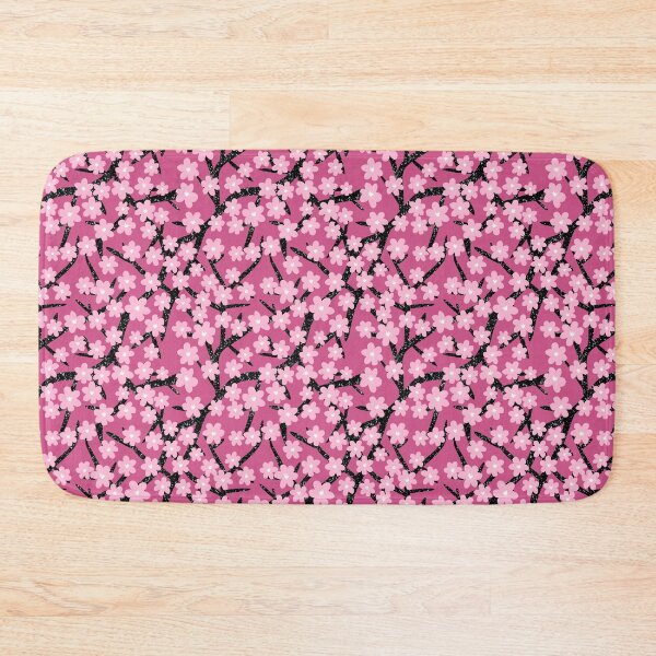 Item preview, Cherry Blossom Sakura Pattern Magenta designed and sold by Julie Erin Designs.