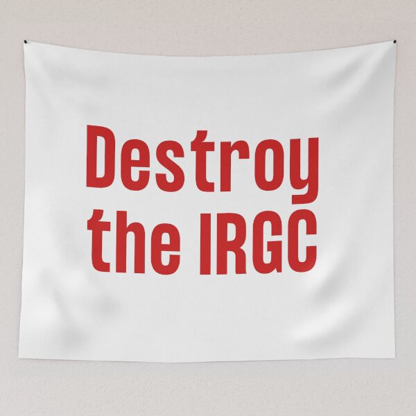 Item preview, Destroy the IRGC  designed and sold by GenZforJustice.