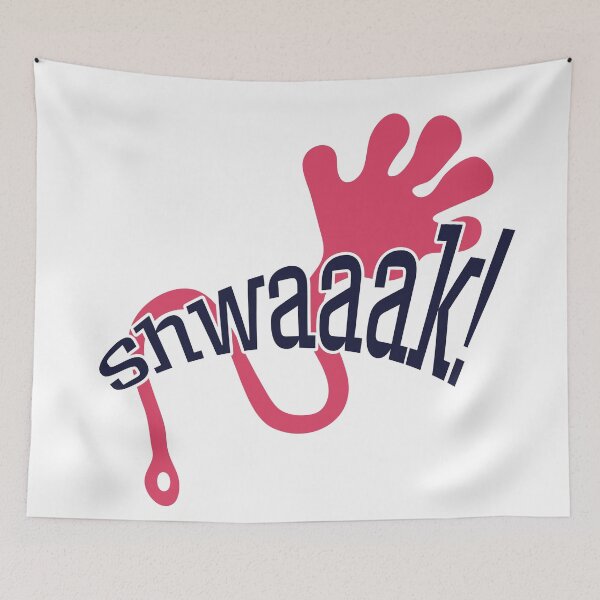 Item preview, Shwaaak! Golpe de mano rosa pegajosa designed and sold by WonderWhat.