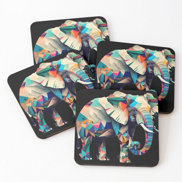 Item preview, Mosaic Elephant designed and sold by DreamerStore.