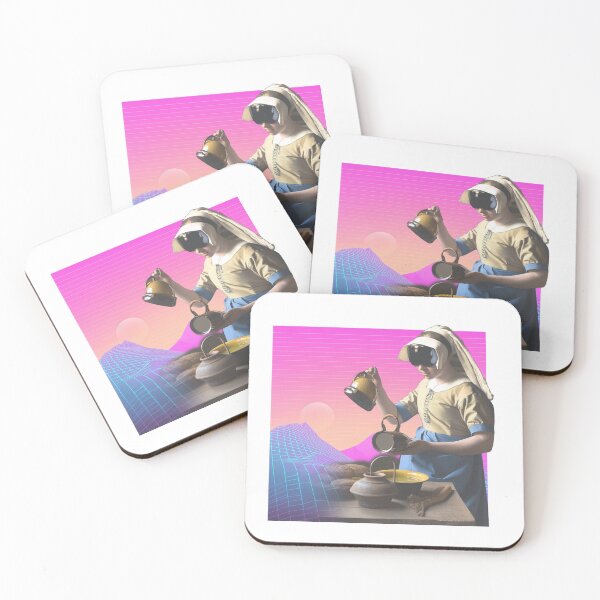 Item preview, The Milkmaid Eighties Oculus Print designed and sold by KeepMoving.