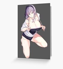 Dagashi Kashi - Shidare Hotaru Greeting Card