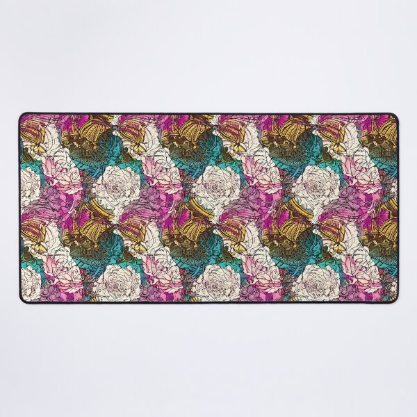 Artikelvorschau, Mehrfarbiges Blumenmuster mit Bohemian-Vibes entworfen und verkauft von EHdesignco.