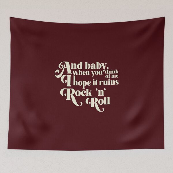 Item preview, Daisy Jones & The Six Riley Keough Aesthetic Quote Lyrics Brown designed and sold by StickTheSong.