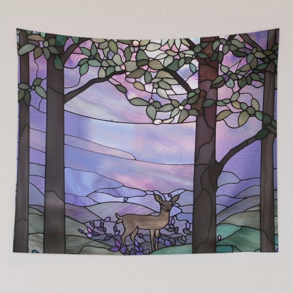 Item preview, Stained Glass Deer designed and sold by Matt's Artificial Nature.