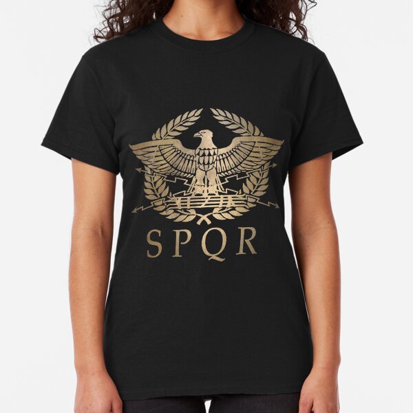 SPQR- Roman Empire Standard Shield Classic T-Shirt