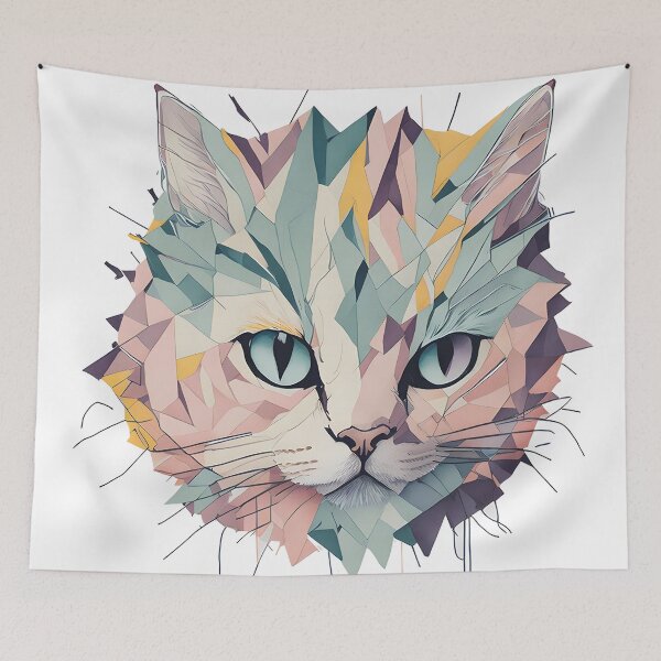 Item preview, Cat Painting #7 designed and sold by YourMajestyLuna.