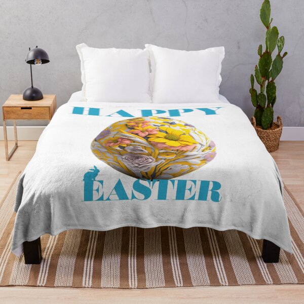 Item preview, Happy Easter Egg Design with Floral Elements - Easter time 2023 designed and sold by ZEFMAG.