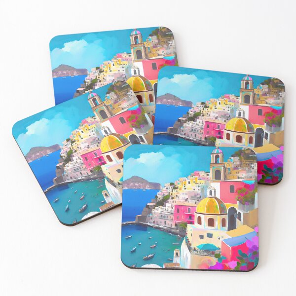 Item preview, Amalfi Dreams: Colorful Amalfi Coast in Italy designed and sold by Amalie A.