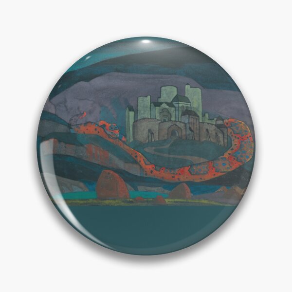 Item preview, The Doomed City (1914) by Nicholas Roerich  designed and sold by GrandBlueDesign.