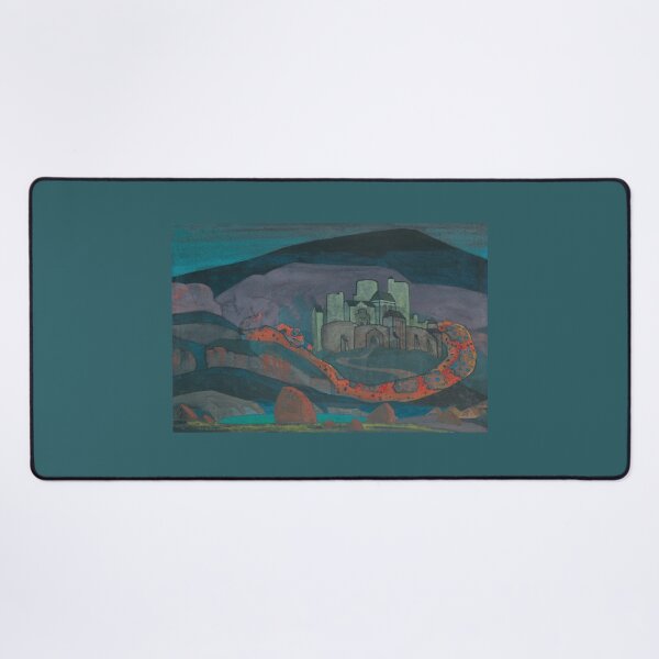 Item preview, The Doomed City (1914) by Nicholas Roerich  designed and sold by GrandBlueDesign.