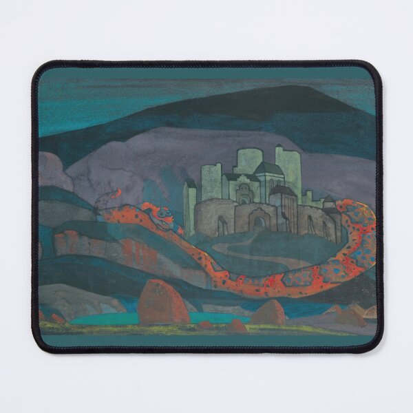 Item preview, The Doomed City (1914) by Nicholas Roerich  designed and sold by GrandBlueDesign.
