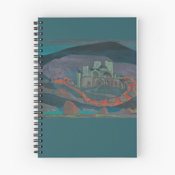 Item preview, The Doomed City (1914) by Nicholas Roerich  designed and sold by GrandBlueDesign.