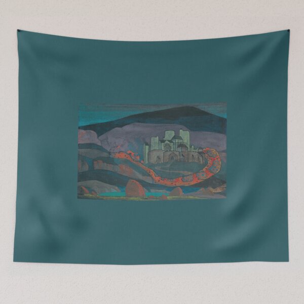 Item preview, The Doomed City (1914) by Nicholas Roerich  designed and sold by GrandBlueDesign.